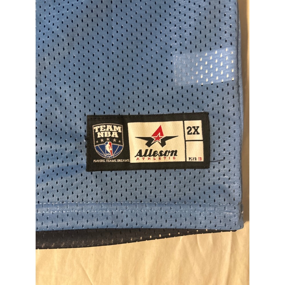 Alleson Athletic OKC Thunder Jersey Mens 2X Blue Reversible Number 8 - Picture 2 of 13